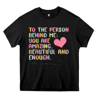 Black to the person behind me Heavy Core Tee - MaliasSmallBusiness