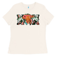 Bone Cow Mom Ladies Tee - Jasminsmagicworld
