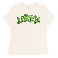 Bone lucky st patricks day Ladies Tee - MaliasSmallBusiness