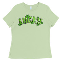 Lucky St Patricks Day Ladies Tee | Teevron