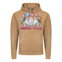 Vintage Camel Easter Vibes with Bunny and Eggs Vintage Hoodie - RanaPortraitStore