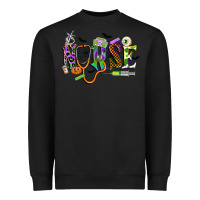 Black halloween nurse Heavyweight Sweatshirt - CowGirlArtShop