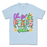 Dusty Blue oh for peeps sake Classic Tee - Artiststas