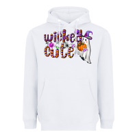 White wicked cute Heavyweight Hoodie - BundleAndBundleShop