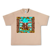 Burro texas longhorn sunflower gemstone Urban Heavy Tee - JahusDesignShop