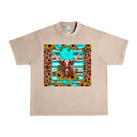 Texas Longhorn Sunflower Gemstone Urban Heavy Tee | Teevron