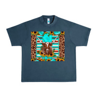 Midnight Navy texas longhorn sunflower gemstone Urban Heavy Tee - JahusDesignShop