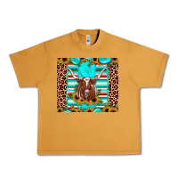 Peanut Butter texas longhorn sunflower gemstone Urban Heavy Tee - JahusDesignShop