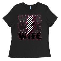 Black wife wife wife Ladies Tee - MaliasSmallBusiness