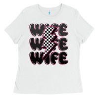 White wife wife wife Ladies Tee - MaliasSmallBusiness