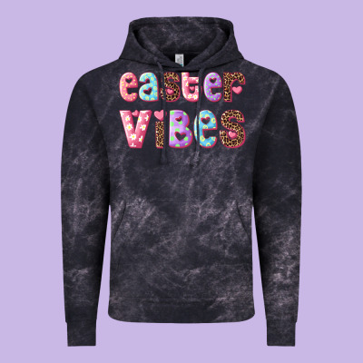 Easter Vibes Vintage Hoodie Designed By Ranaportraitstore