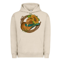 Pigment French Oak western hat with sunflowers and rope Urban Hoodie - Artiststas