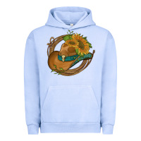 Pigment Grape Ice western hat with sunflowers and rope Urban Hoodie - Artiststas