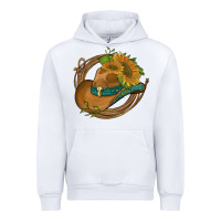 Western Hat With Sunflowers And Rope Urban Hoodie | Teevron