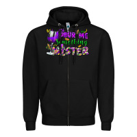 Black Pour me something mister Zipper Hoodie - FaDigitalArtStudio