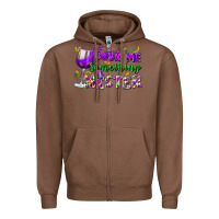 Chestnut Pour me something mister Zipper Hoodie - FaDigitalArtStudio