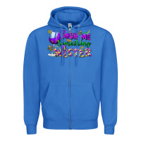 True Royal Pour me something mister Zipper Hoodie - FaDigitalArtStudio