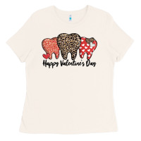 Bone dentist happy valentines day Ladies Tee - MaliasSmallBusiness
