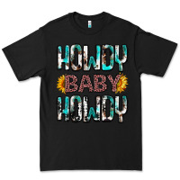 Black western howdy baby howdy Premium Tee - NancyCooperArtShop