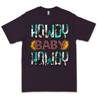 Plum western howdy baby howdy Premium Tee - NancyCooperArtShop