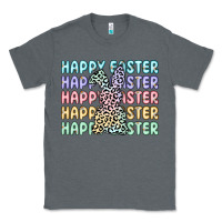 Charcoal Heather happy easter Classic Tee - Artiststas