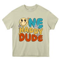Mossy one happy dude Heavy Core Tee - MaliasSmallBusiness