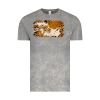 Cloud Rock leopard cowhide brushstroke Vintage Tee - Jasminsmagicworld