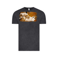 Vintage Black leopard cowhide brushstroke Vintage Tee - Jasminsmagicworld