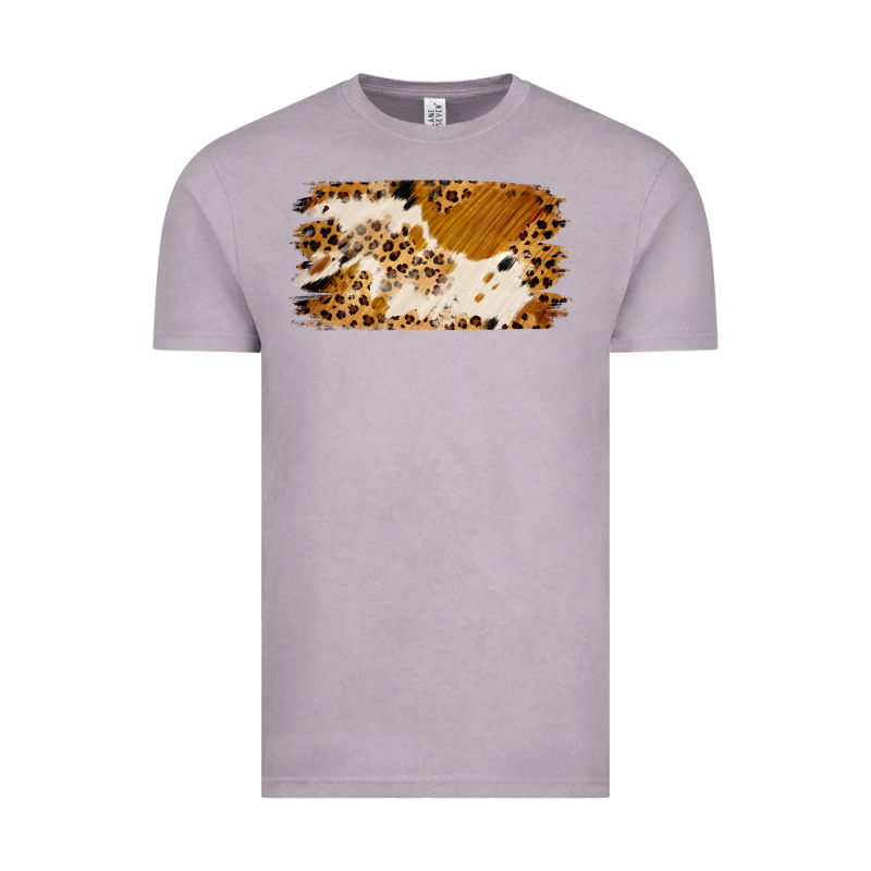Leopard Cowhide Brushstroke Vintage Tee by Jasminsmagicworld | Teevron