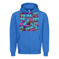 True Royal pride tribe seamless pattern Zipper Hoodie - FaDigitalArtStudio
