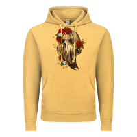 Vintage Mustard Ghost Skeleton Vintage Hoodie - RanaPortraitStore