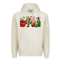 Oatmeal Heather Mexico Coffee Cups With Cactus And Tequila Bottle Premium Hoodie - FaDigitalArtStudio