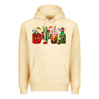 Pina Colada Mexico Coffee Cups With Cactus And Tequila Bottle Premium Hoodie - FaDigitalArtStudio