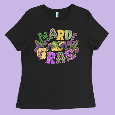 Mardi Gras Ladies Tee Designed By Maliassmallbusiness