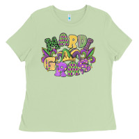 Matcha mardi gras Ladies Tee - MaliasSmallBusiness