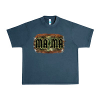 Midnight Navy Camouflage Patterned Mama Tried Urban Heavy Tee - Bettercallsaul