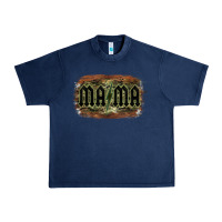Navy Camouflage Patterned Mama Tried Urban Heavy Tee - Bettercallsaul