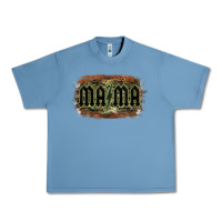 Pebble Blue Camouflage Patterned Mama Tried Urban Heavy Tee - Bettercallsaul