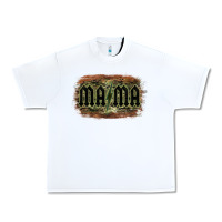 White Camouflage Patterned Mama Tried Urban Heavy Tee - Bettercallsaul