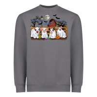 Storm halloween pigs Heavyweight Sweatshirt - CowGirlArtShop