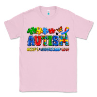 Bubblegum Pink autism accept understand love Classic Tee - Artiststas