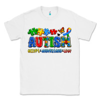 White autism accept understand love Classic Tee - Artiststas
