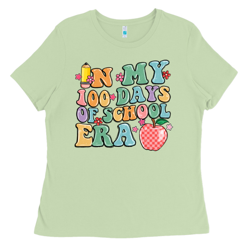 In My 100 Days Of School Era Ladies Tee by MaliasSmallBusiness | Teevron