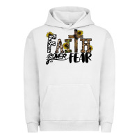 Pigment Lunar Rock faith over fear Urban Hoodie - CowhideDigitalArt