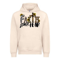 Sandshell faith over fear Urban Hoodie - CowhideDigitalArt