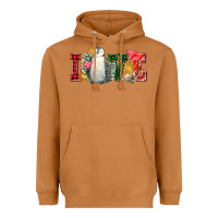 Meerkat christmas penguin love Heavyweight Hoodie - FaDigitalArtStudio