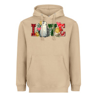Mushroom christmas penguin love Heavyweight Hoodie - FaDigitalArtStudio
