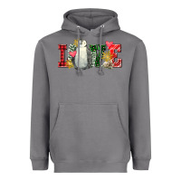 Storm christmas penguin love Heavyweight Hoodie - FaDigitalArtStudio