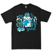 Black up to snow good and cute snowman Premium Tee - NancyCooperArtShop