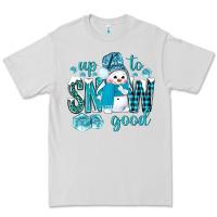 Dove Grey up to snow good and cute snowman Premium Tee - NancyCooperArtShop